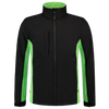 Afbeelding van Softshell Bicolor | zwart/limegroen | 402002-0937 | TRICORP WORKWEAR