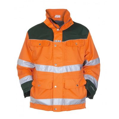 Foto van Hydrowear Fulham parka EN471 | 04026009P-143 | oranje/groen