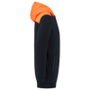 Afbeelding van Sweater High Vis Capuchon | donkermarine/fluororanje | 303005-01014 | TRICORP SAFETY