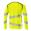 Afbeelding van Mascot Accelerate Safe T-shirt, met lange mouwen | 19081-771 | 17010-hi-vis geel/donkermarine