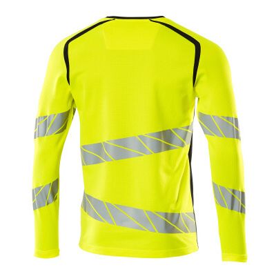 Foto van Mascot Accelerate Safe T-shirt, met lange mouwen | 19081-771 | 17010-hi-vis geel/donkermarine