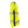 Afbeelding van Mascot Accelerate Safe T-shirt, met lange mouwen | 19081-771 | 17010-hi-vis geel/donkermarine