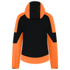 Afbeelding van Softshell Capuchon Bicolor Redefined Dames | zwart/oranje | 406119-0998 | TRICORP WORKWEAR
