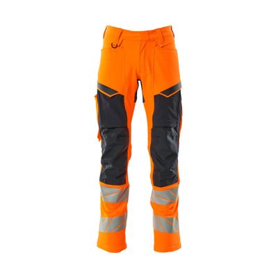 Mascot Accelerate Safe Broek met kniezakken | 19479-711 | 14010-hi-vis oranje/donkermarine Mascot Accelerate Safe Broek met kniezakken | 19479-711 | 14010-hi-vis oranje/donkermarine