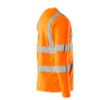 Afbeelding van T-shirt, V-hals, lange mouwen, klasse 3 | 18281-995 | 014-hi-vis oranje