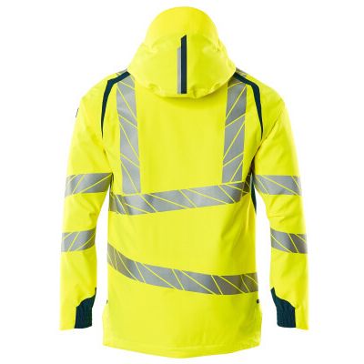 Foto van Mascot Accelerate Safe Shell jas | 19001-449 | 1744-hi-vis geel/donkerpetrol