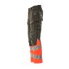 Afbeelding van Mascot Accelerate Safe Broek met spijkerzakken | 19131-711 | 18222-donkerantraciet/hi-vis rood