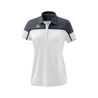Erima Change polo dames, wit/slategrey/zwart, 1112316
