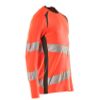 Afbeelding van Mascot Accelerate Safe T-shirt, met lange mouwen | 19081-771 | 22218-hi-vis rood/donkerantraciet