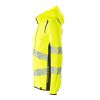 Afbeelding van Mascot Accelerate Safe Capuchontrui met rits | 19284-781 | 17010-hi-vis geel/donkermarine