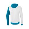 Afbeelding van 5-C trainingsjack met capuchon | wit/oriental blue/colonial blue | 1031909