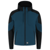 Afbeelding van Softshell Capuchon Bicolor Redefined | petrol/zwart | 406118-9309 | TRICORP WORKWEAR