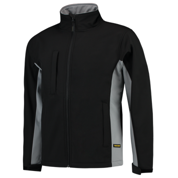 Foto van Softshell Bicolor | zwart/grijs | 402002-09 | TRICORP WORKWEAR
