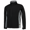 Afbeelding van Softshell Bicolor | zwart/grijs | 402002-09 | TRICORP WORKWEAR