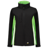 Afbeelding van Softshell Bicolor Dames | zwart/limegroen | 402008-0937 | TRICORP WORKWEAR