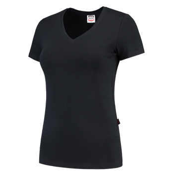 Foto van T-shirt V Hals Fitted Dames | marine | 101008-01 | TRICORP WORKWEAR