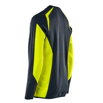 Foto van Mascot Accelerate Safe Sweatshirt | 22084-781 | 01017-donkermarine/hi-vis geel