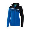 Afbeelding van 5-C trainingsjack met capuchon Dames | new royal/zwart/wit | 1031910