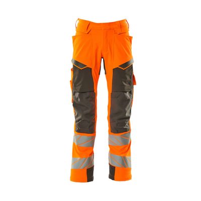 Mascot Accelerate Safe Broek met kniezakken | 19079-511 | 1418-hi-vis oranje/donkerantraciet Mascot Accelerate Safe Broek met kniezakken | 19079-511 | 1418-hi-vis oranje/donkerantraciet