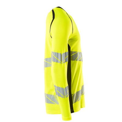 Foto van Mascot Accelerate Safe T-shirt, met lange mouwen | 19081-771 | 17010-hi-vis geel/donkermarine