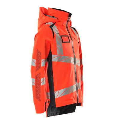 Foto van Mascot Accelerate Safe Shell jas | 19001-449 | 22210-hi-vis rood/donkermarine