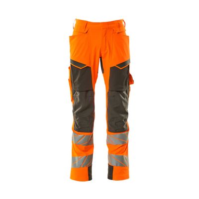 Mascot Accelerate Safe Broek met kniezakken | 19279-510 | 1418-hi-vis oranje/donkerantraciet Mascot Accelerate Safe Broek met kniezakken | 19279-510 | 1418-hi-vis oranje/donkerantraciet