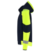 Afbeelding van Softshell Capuchon Reflective Redefined | donkermarine/fluorgeel | 406111-01017 | TRICORP WORKWEAR