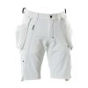 Afbeelding van Shorts, afneembare spijkerzakken,stretch | 17149-311 | 06-wit