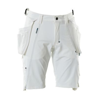 Foto van Shorts, afneembare spijkerzakken,stretch | 17149-311 | 06-wit