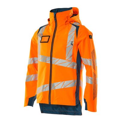 Foto van Mascot Accelerate Safe Shell jas | 19001-449 | 1444-hi-vis oranje/donkerpetrol