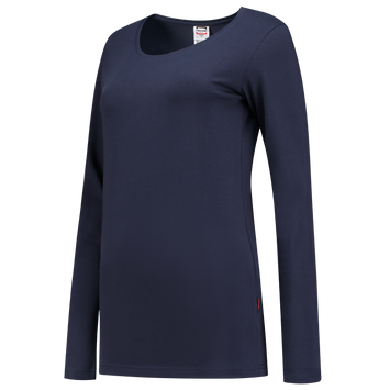Foto van T-shirt Lange Mouw Dames | donkermarine | 101010-010 | TRICORP WORKWEAR