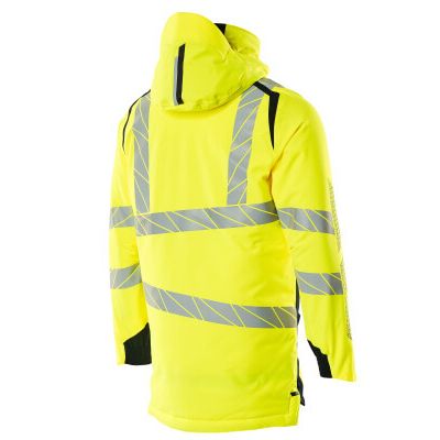 Foto van Mascot Accelerate Safe Parka | 19030-449 | 17010-hi-vis geel/donkermarine