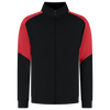 Afbeelding van Sweatvest Bicolor Redefined | zwart/helderrood | 306108-09202 | TRICORP WORKWEAR