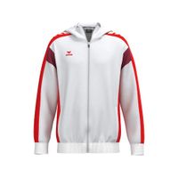 ERIMA CELEBRATE 125 Training Jacket with hood Unisex | wit/rood | 1032583