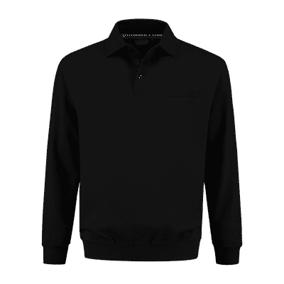 Indushirt PSW 300 Polosweater zwart