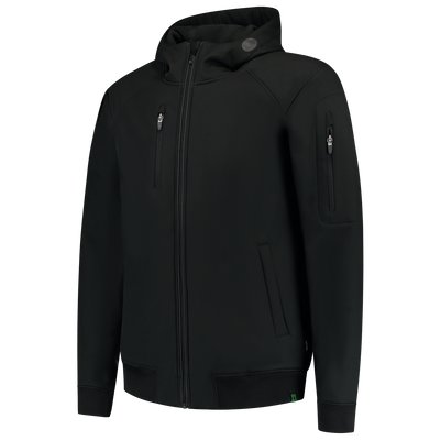 Foto van Softshell Bomber Capuchon RE2050 | zwart | 402704-09 | TRICORP WORKWEAR