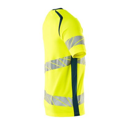 Foto van Mascot Accelerate Safe T-shirt | 19082-771 | 1744-hi-vis geel/donkerpetrol