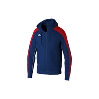 Erima Evo Star trainingsjack met capuchon kinderen, 1032404, new navy/rood