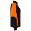 Afbeelding van Sweatvest Bicolor Redefined Dames | zwart/oranje | 306122-0998 | TRICORP WORKWEAR