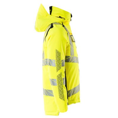 Foto van Mascot Accelerate Safe Winterjas | 19035-449 | 17010-hi-vis geel/donkermarine