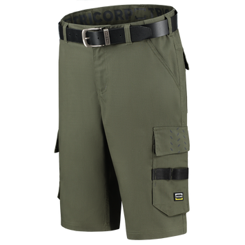 Foto van Werkbroek Twill Kort | legergroen | 502025-13 | TRICORP WORKWEAR