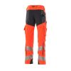 Afbeelding van Mascot Accelerate Safe Broek met kniezakken | 19079-511 | 22210-hi-vis rood/donkermarine