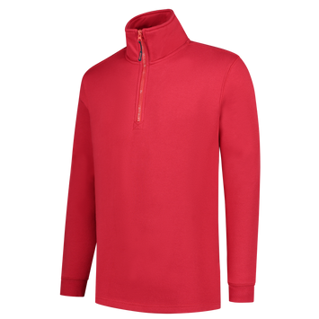 Foto van Sweater Ritskraag | rood | 301010-02 | TRICORP WORKWEAR