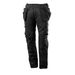 Broek met spijkerzakken, lichtgewicht | 17731-442 | 09-zwart