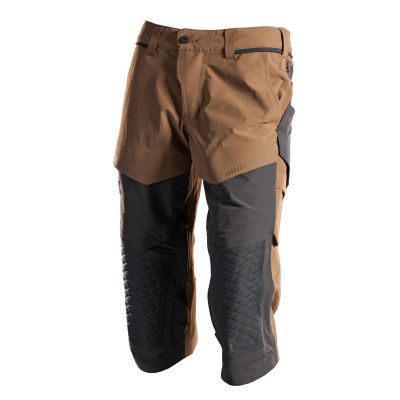 Mascot CUSTOMIZED Driekwart broek met kniezakken | 22249-605 | 5409-notenbruin/zwart Mascot CUSTOMIZED Driekwart broek met kniezakken | 22249-605 | 5409-notenbruin/zwart