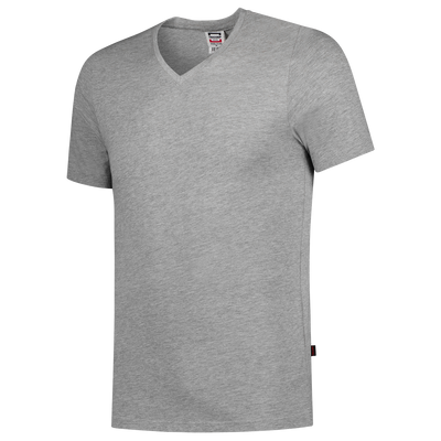 T-shirt V Hals Fitted | grijs melange | 101005-08 | TRICORP WORKWEAR