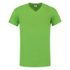 Afbeelding van T-shirt V Hals Fitted | limegroen | 101005-37 | TRICORP WORKWEAR