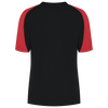 Afbeelding van T-shirt Bicolor Redefined Dames | zwart/helderrood | 106109-09202 | TRICORP WORKWEAR