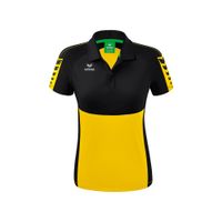 ERIMA Six Wings polo Dames | geel/zwart | 1112220