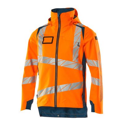 Foto van Mascot Accelerate Safe Shell jas | 19001-449 | 1444-hi-vis oranje/donkerpetrol